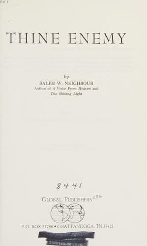 Cover of Thine Enemy