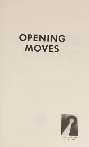 Cover of Opening moves