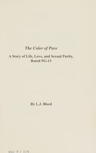 Cover of The color of pure