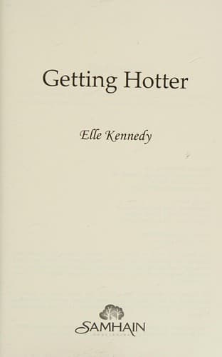 Cover of Getting Hotter