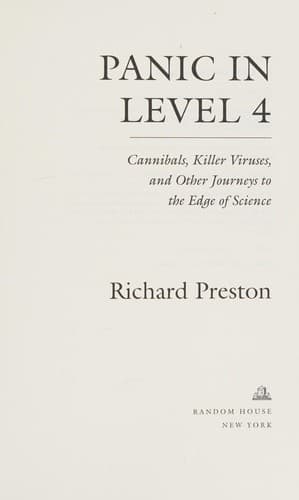 Cover of Panic in Level 4
