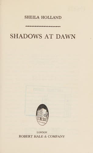 Cover of Shadows at Dawn