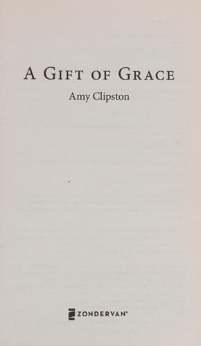 Cover of A gift of grace