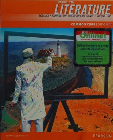 Cover of Prentice Hall Literature