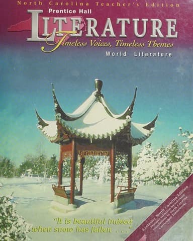 Cover of Prentice Hall Literature: Timeless Voices, Timeless Themes