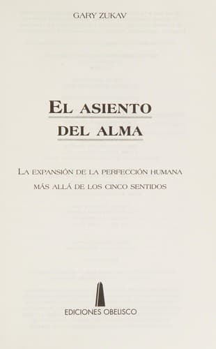 Cover of El asiento del alma