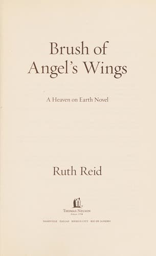 Cover of Brush of angel's wings