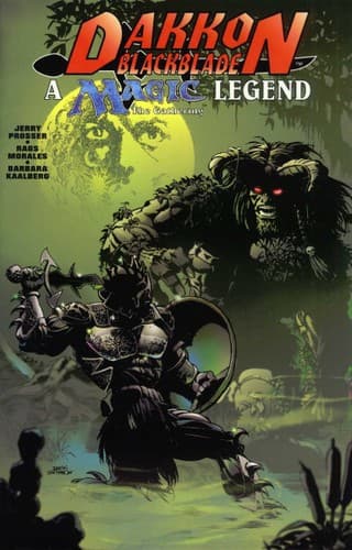 Cover of Dakkon Blackblade on the world of magic