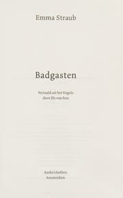 Cover of Badgasten