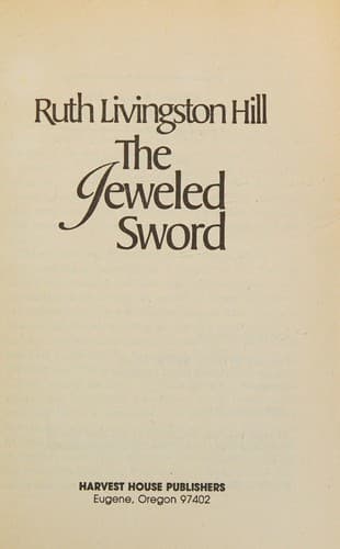 Cover of Jeweled sword