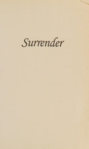 Cover of Surrender
