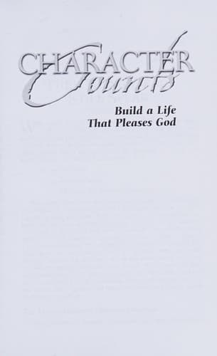 Cover of Character Counts