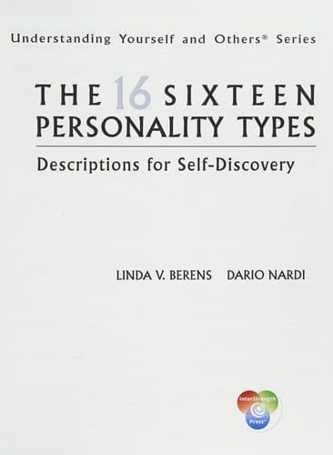 Cover of The 16 Personality Types