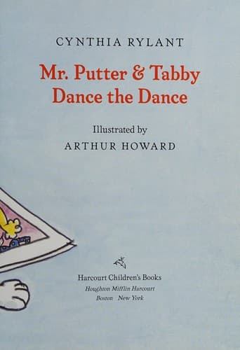Cover of Mr. Putter & Tabby dance the dance