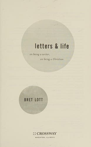 Cover of Letters and Life