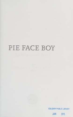 Cover of Pie face boy