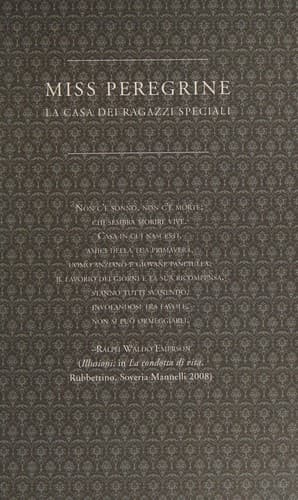 Cover of Miss Peregrine