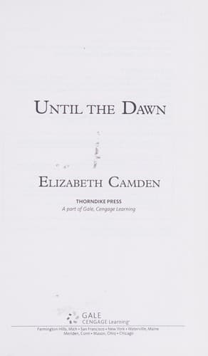 Cover of Until the Dawn