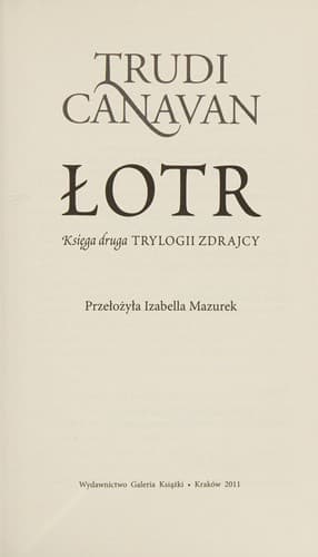 Cover of Łotr