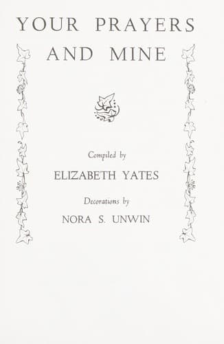 Cover of Your Prayers and Mine