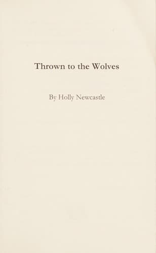 Cover of Thrown to the wolves