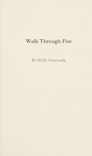 Cover of Walk through fire