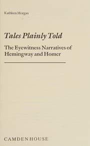 Cover of Tales plainly told