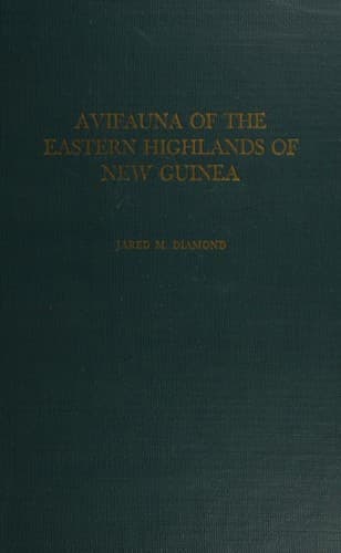 Cover of Avifuana of the Eastern Highlands of New Guinea