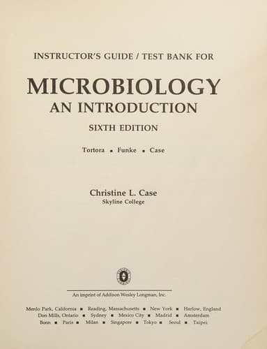 Cover of Instructor's guide