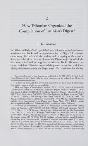 Cover of Justinian's digest