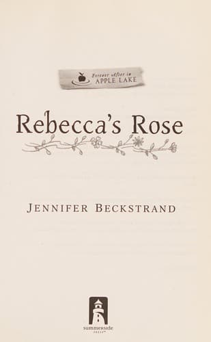 Cover of Rebecca's Rose