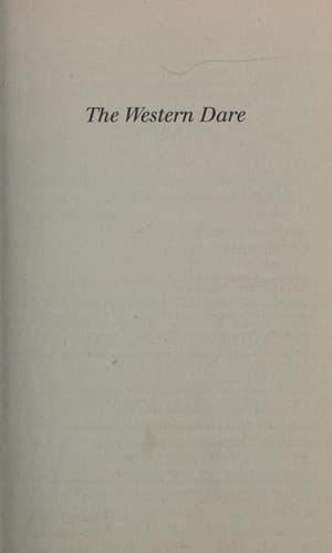 Cover of The Western dare