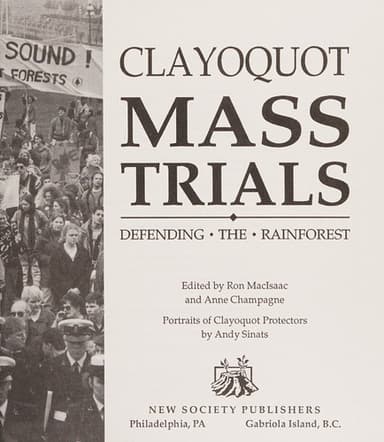 Cover of Clayoquot mass trials