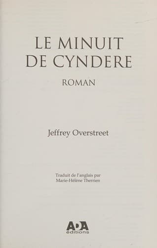 Cover of Le minuit de Cyndere