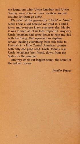 Cover of The PepperMint Gang and the Secret Golden Crosses
