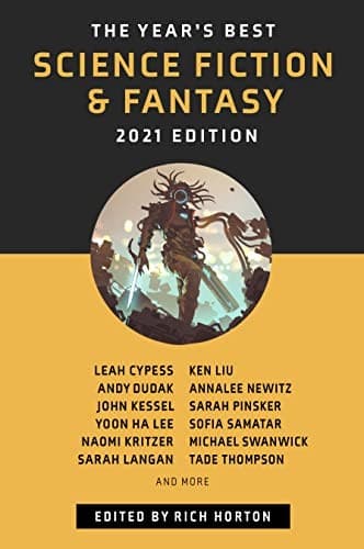 Cover of The Year’s Best Science Fiction & Fantasy, 2021 Edition