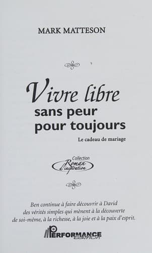 Cover of Vivre libre sans peur pour toujours