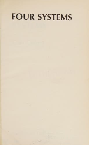 Cover of Four systems
