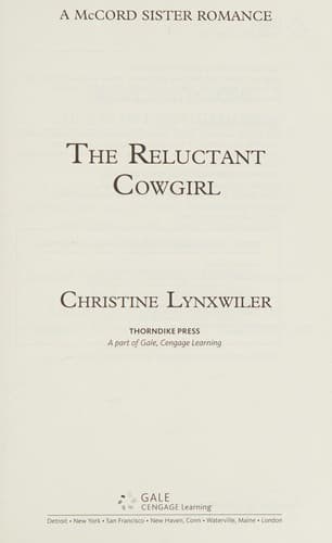 Cover of Reluctant Cowgirl