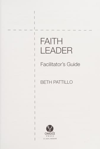 Cover of Faith leader.