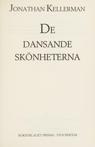 Cover of De dansande skönheterna
