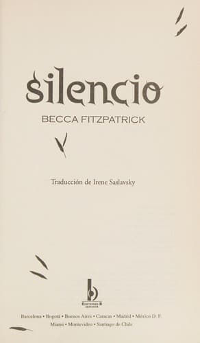 Cover of Silencio