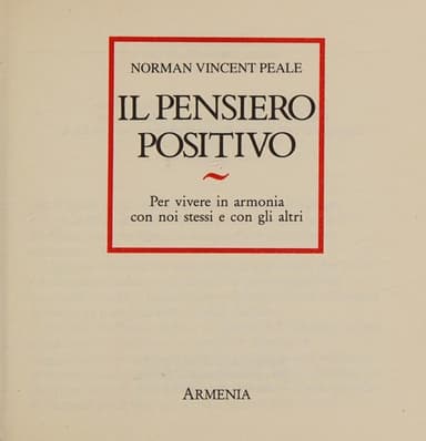 Cover of Il pensiero positivo