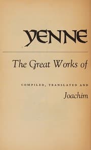 Cover of Yenne Velt