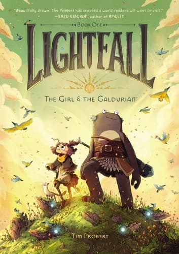Cover of Lightfall: the Girl and the Galdurian