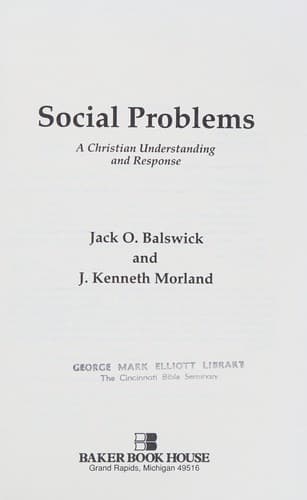 Cover of Social problems