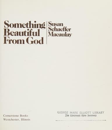 Cover of Something beautiful from God