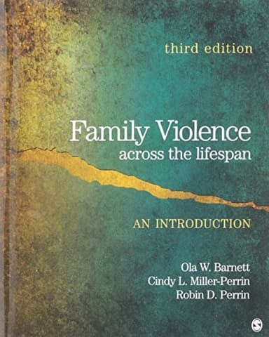 Cover of BUNDLE : Barnett : Family Violence Across the Lifespan 3e + Bancroft