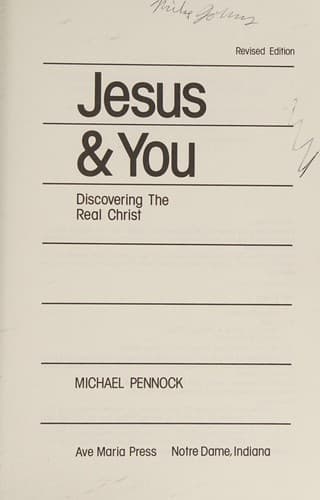 Cover of Jesus and You