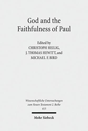 Cover of God and the Faithfulness of Paul